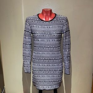 Helmut Lang sweater knit dress